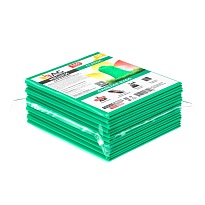 Мешки для мусора 160 л, зеленые, в пачке 10 шт., ПВД, 40 мкм, 900х1100 мм, i-Bag в Петропавловске