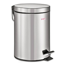 Ведро-контейнер для мусора (урна) с педалью LAIMA Classic, 12 л, зеркальное, нержавеющая сталь, со съемным внутренним ведром в Петропавловске Ведро-контейнер для мусора (урна) с педалью LAIMA Classic, 12 л, зеркальное, нержавеющая сталь, со съемным внутренним ведром в Петропавловске