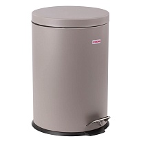 Ведро-контейнер для мусора (урна) с педалью LAIMA Classic, 20 л, серое, матовое, металл, со съемным внутренним ведром в Петропавловске Ведро-контейнер для мусора (урна) с педалью LAIMA Classic, 20 л, серое, матовое, металл, со съемным внутренним ведром в Петропавловске
