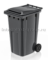 Контейнер для мусора 240 л серый облегченный 240 серый в Петропавловске
