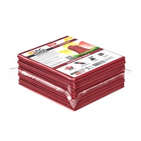 Мешки для мусора 160 л, красные, в пачке 10 шт., ПВД, 40 мкм, 900х1100 мм, i-Bag в Петропавловске