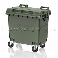 Мусорный контейнер 770 л зеленый 770 зеленый в Петропавловске