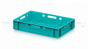 Ящик для мяса и колбасных изделий Е-1 бирюзовый в Петропавловске