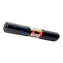 Мешки для мусора 240 л, черные, в рулоне 5 шт., ПВД 80 мкм, 1300х900 мм, МЕШКОFF, 4217 в Петропавловске