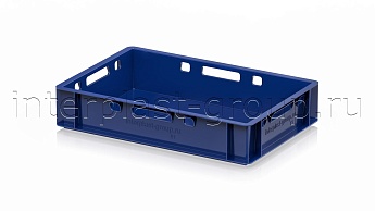 Ящик для мяса и колбасных изделий Е-1 темно-синий в Петропавловске