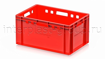 Ящик для мяса и колбасных изделий Е-3 красный в Петропавловске