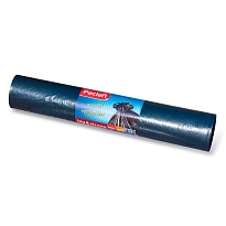Мешки для мусора 240 л, черные, в рулоне 20 шт., ПВД 35 мкм, 1400х900 мм, PACLAN Big&Strong, 600823 в Петропавловске