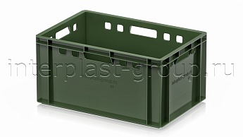 Ящик для мяса и колбасных изделий Е-3 зеленый в Петропавловске