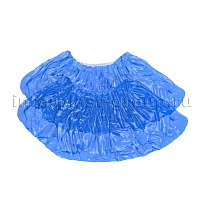 Бахилы голубые 2000 шт (1000 пар), 16 мкм, однослойные, с одной резинкой, Эконом в Петропавловске Бахилы голубые 2000 шт (1000 пар), 16 мкм, однослойные, с одной резинкой, Эконом в Петропавловске