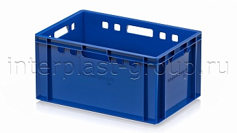 Ящик для мяса и колбасных изделий Е-3 синий в Петропавловске