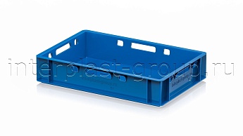 Ящик для мяса и колбасных изделий Е-1 голубой в Петропавловске