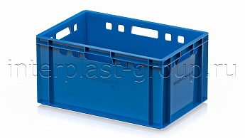 Ящик для мяса и колбасных изделий Е-3 голубой в Петропавловске