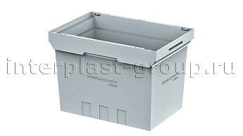 Вкладываемый контейнер KV 6442 серый в Петропавловске