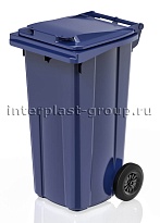 Мусорный контейнер 120 л синий 120 синий в Петропавловске