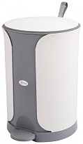 Контейнер для мусора Sтилъ с педалью 7 л серый 7 серый в Петропавловске