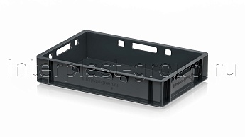 Ящик для мяса и колбасных изделий Е-1 темно-серый в Петропавловске