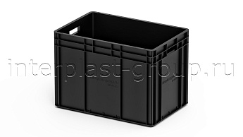 Евроконтейнер открытые ручки/сплошное дно в Петропавловске