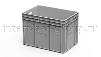 Евроконтейнер открытые ручки/сплошное дно в Петропавловске