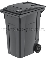 Мусорный контейнер 360 л серый 360 серый в Петропавловске Мусорный контейнер 360 л серый 360 серый в Петропавловске